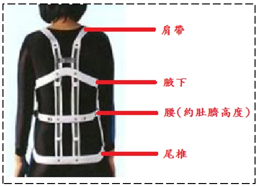 長背架的穿法及注意事項